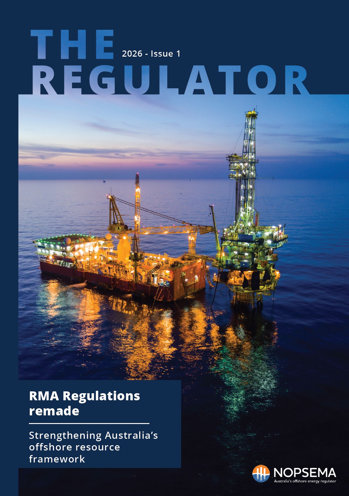 The Regulator - Issue 1 2026 - front cover